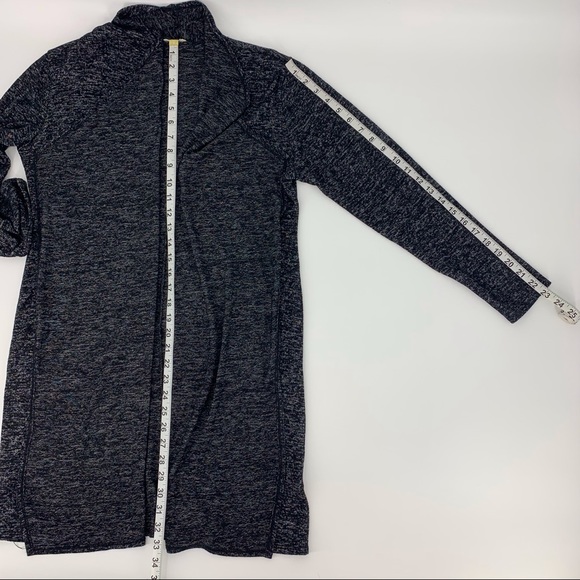 Prospect BLVD Duster Length Marled Cowl Neck Cardigan, Large - Picture 15 of 16